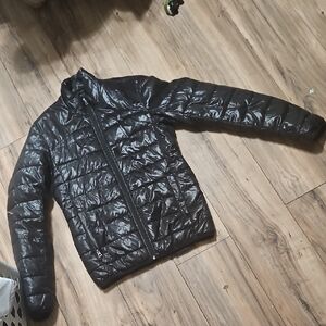 H&M Elegant Black Puffer Jacket
